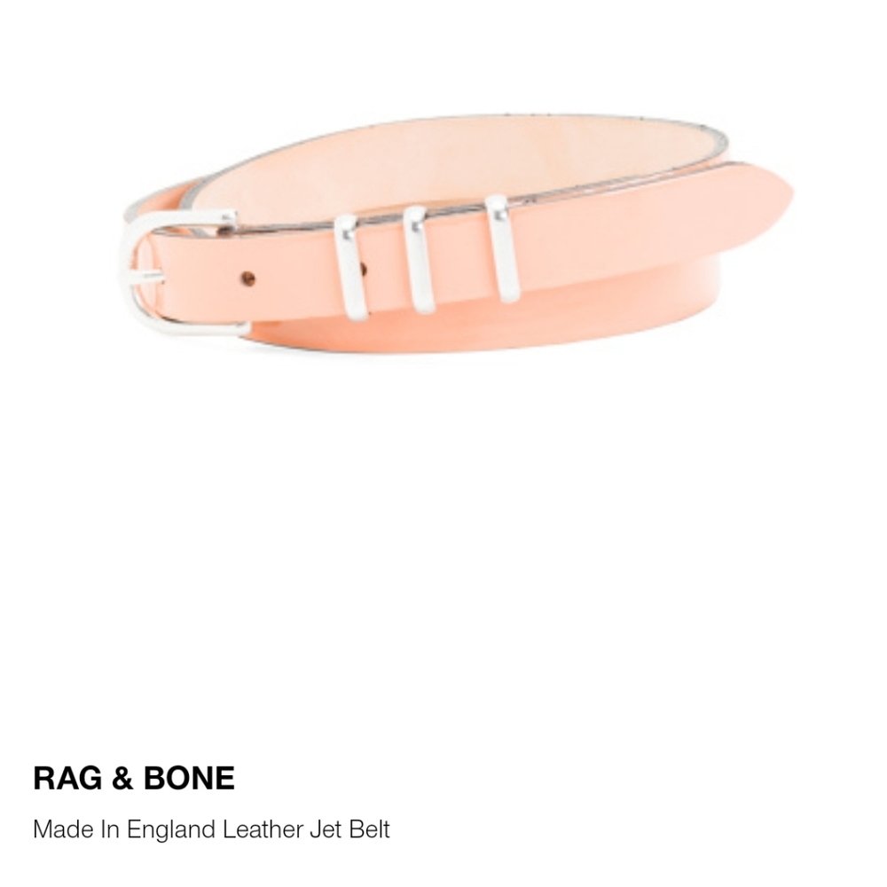 RAG & BONE LEATHER JET BELT